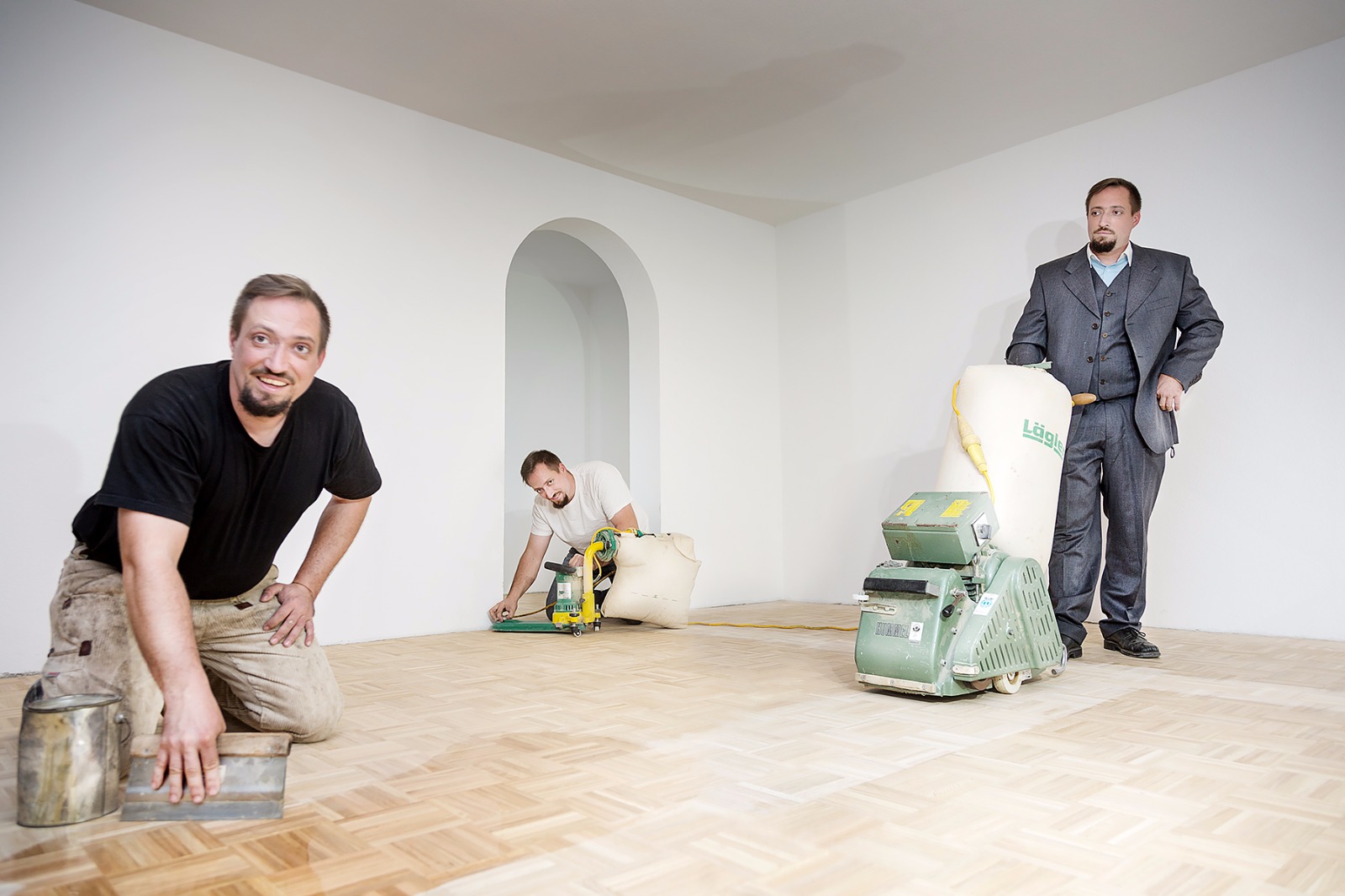 Fotomontage aus meiner Zeit mit Solum Lignum